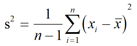 Standard Deviation Formula